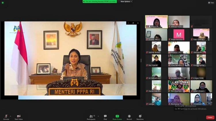Diskusi Bersama PPSW, Menteri Bintang Ajak Partisipasi Perempuan Tingkatkan Perekonomian Nasional