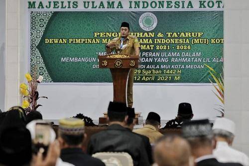 Aulia Rachman Ajak MUI Kota Medan Kolaborasi Wujudkan Visi Misi Pemko Medan