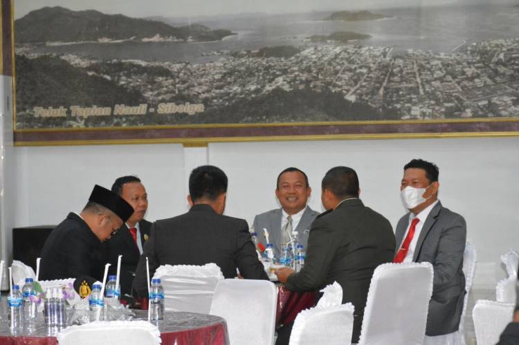 Persiapan Sidang Paripurna HUT Sibolga, Walikota, Wakil dan Forkopimda Sarapan Bersama