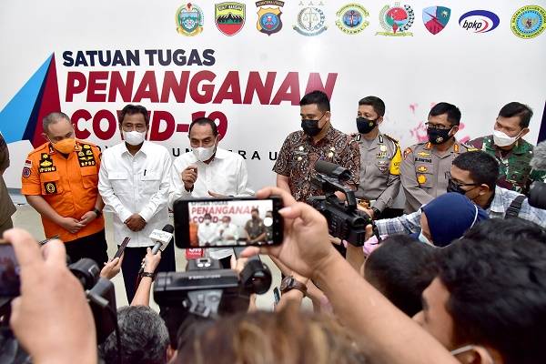 Peniadaan Mudik Lebaran 2021, Gubernur Sumut Pastikan Petugas Bekerja 24 Jam di 73 Posko