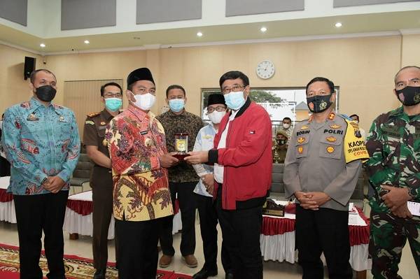 Bupati Sergai Apresiasi Djarot Saiful Hidayat yang Datang ke Daerah
