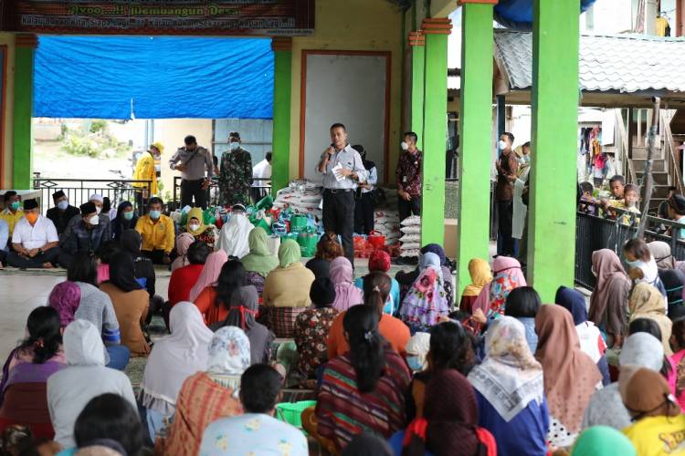 Wakil Gubenur Sumut Kunjungi Desa Terpencil di Kabupaten Karo