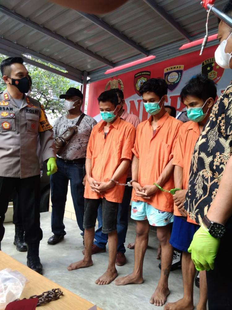 Polsek Medan Area Tangkap Komplotan Pencuri Terekam CCTV Saat Bongkar Rumah di Komplek Asia Mega Mas, Kerugian Ratusan Juta