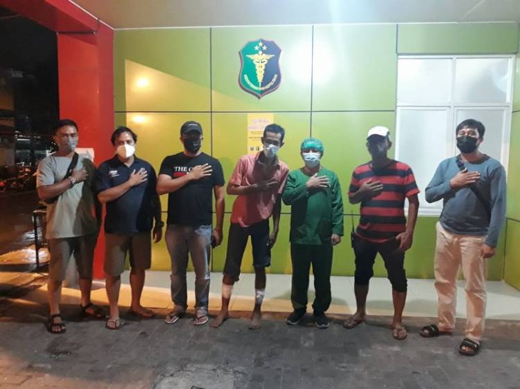 Polsek Deli Tua Tembak Sindikat Curanmor di Medan Johor
