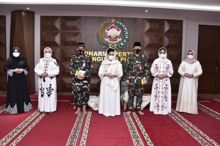 Sambut Ramadhan 1442 H, Ketum Dharma Pertiwi Hadiri Pengajian dan Doa Bersama
