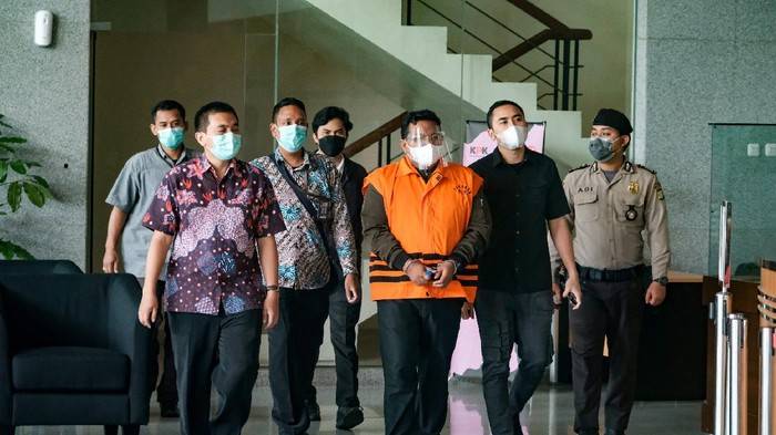 Tersangka Penyuapan Penyidik KPK, Walikota Tanjungbalai M Syahrial Ditahan