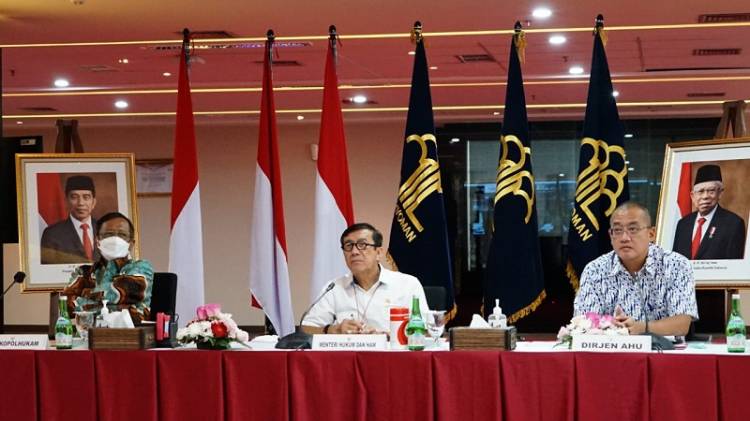 Menkumham Yasonna Laoly Tolak Pengesahan Partai Demokrat Versi KLB Deli Serdang