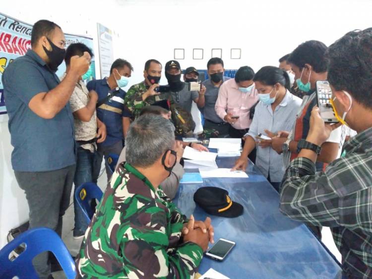 Sengketa Lahan, Kelompok Tani Sepakat Kita Bersama Jaya Siap Keluar dari Areal 10,7 di Jalan Meteorologi Desa Sampali