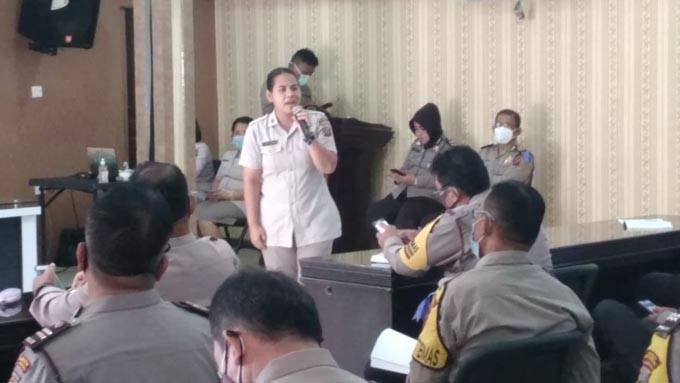 Urkes Polresta Deli Serdang Beri Pelatihan Kepada Personil Bhabinkamtibmas