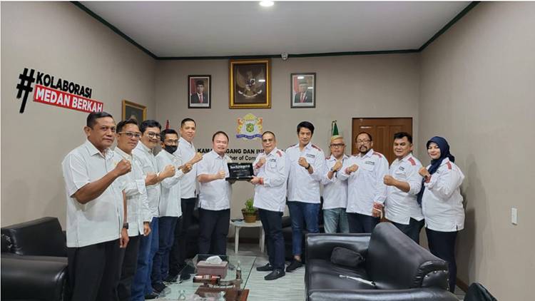 KADIN Medan Terima Kunjungan Audiensi Forum Backstagers Sumut