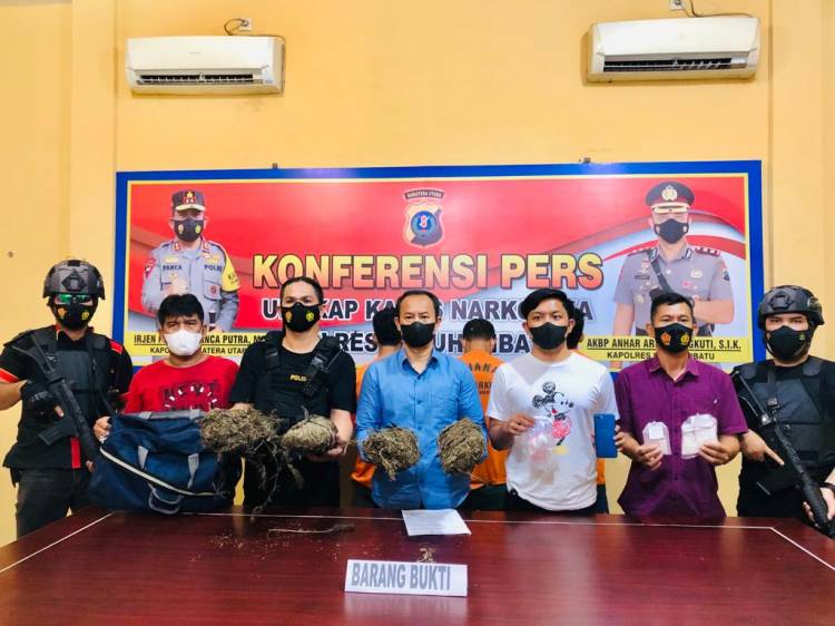 Timsus Presisi Sat Narkoba Polres Labuhanbatu Gagalkan Peredaran 3 Kilogram Sabu-sabu