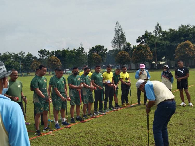 Olahraga Gateball Mulai Dipromosikan di Kalangan Militer