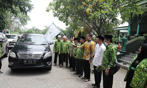 Wakil Gubernur Sumut Lepas Tim Safari Ramadan DMI Sumut ke Tanjungbalai, Asahan dan Batubara