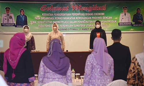Berdayakan Ekonomi Perempuan, Nawal Lubis Sebut Digitalisasi UMKM Sangat Dibutuhkan