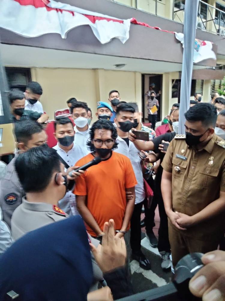 Pengancam Patahkan Leher Walikota Medan Ditangkap di Langsa