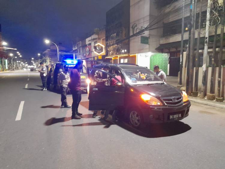 Antisipasi Gangguan Ramadan, Polsek Medan Baru Razia Balapan Liar dan Asmara Subuh