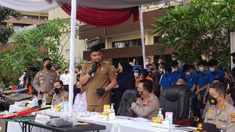  Tindak Tegas Pelaku Kejahatan, Wali Kota Medan Akan Berikan Penghargaan kepada Polisi