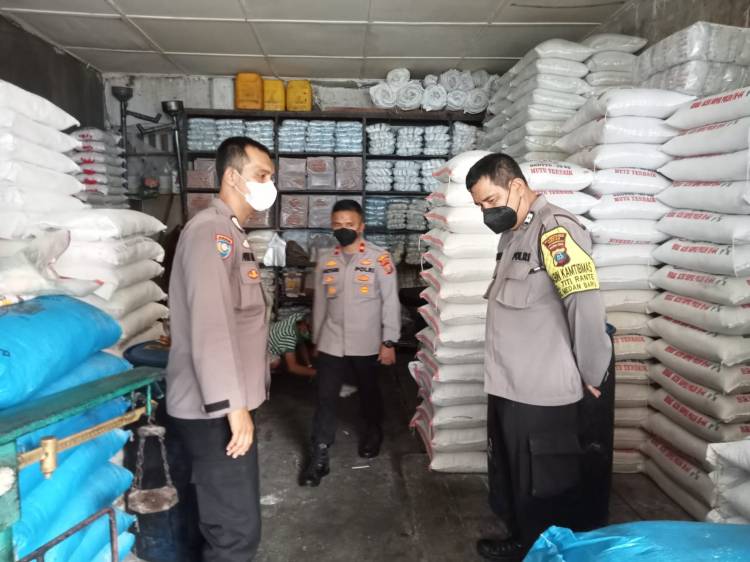 Cegah Lonjakan Harga Sembako, Kapolsek Medan Baru Harapkan Tidak Ada Penimbunan Migor 