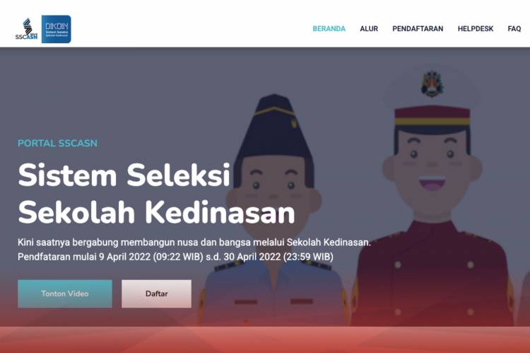 Pendaftaran Resmi Dimulai, Inilah Alokasi Formasi Sekolah Kedinasan Tahun 2022