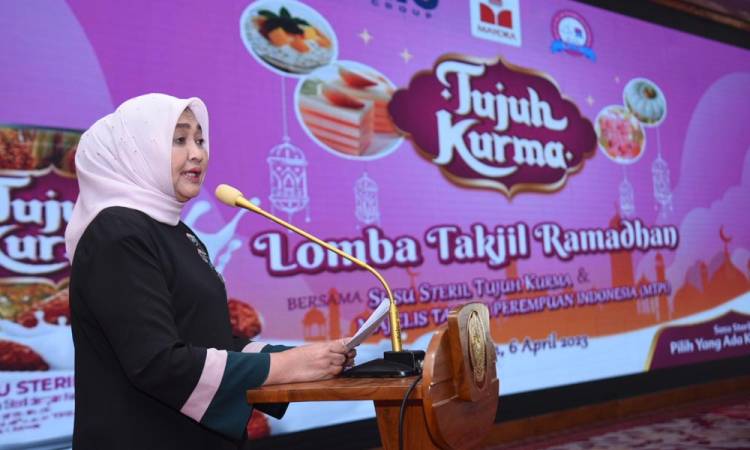 Lomba Membuat Takjil, Ketua TP PKK Sumut Nawal Lubis Berharap Dorong Industri Rumahan