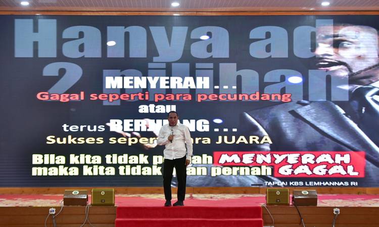 Silaturahmi dengan Para Atlet, Edy Rahmayadi : Kalian Harus Jadi Pemenang di PON XXI