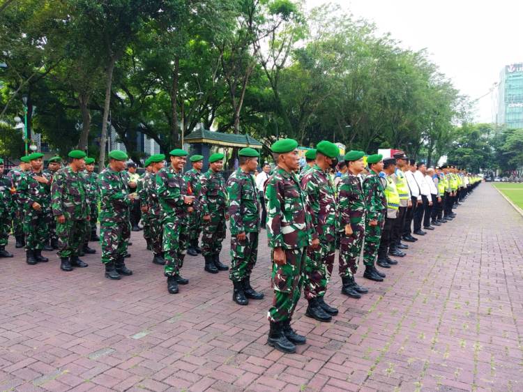 Pimpin Apel Pasukan Operasi Ketupat Toba 2023, Kombes Valentino : Pengamanan Lebaran Harus Optimal di Medan