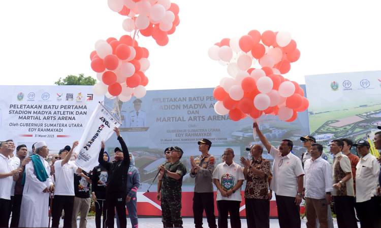Edy Rahmayadi mulai Bangun Venue Sport Centre Sumut, Targetnya Rampung Desember