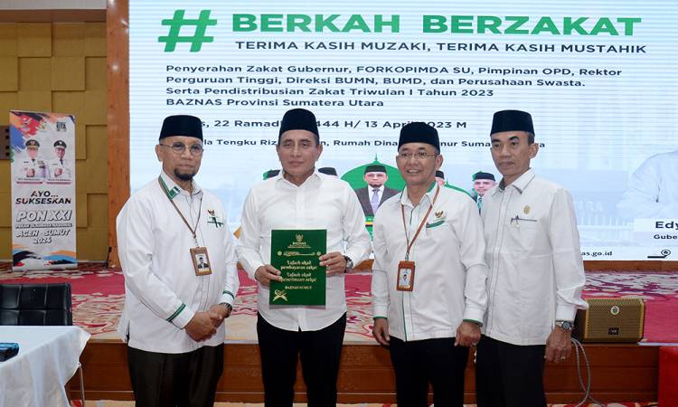 Zakat ASN Pemprov Sumut Meningkat Signifikan Tahun 2022