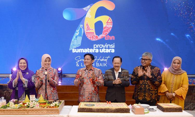 Pj Gubernur: HUT ke-76 Provinsi Sumut Jadi Ajang Evaluasi dan Introspeksi