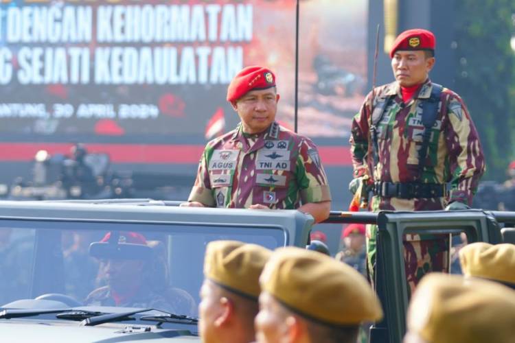 Panglima TNI Pimpin Upacara Peringatan HUT Kopassus Ke-72