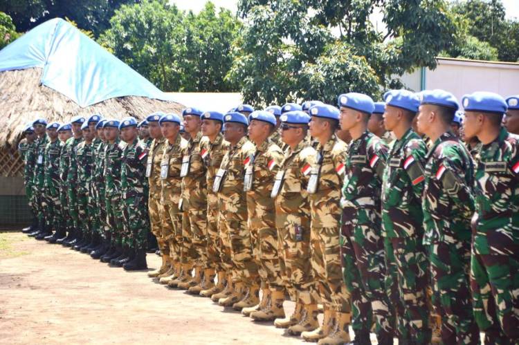 Satgas Indo RDB XXXIX-F/MONUSCO Tiba DI Bunia