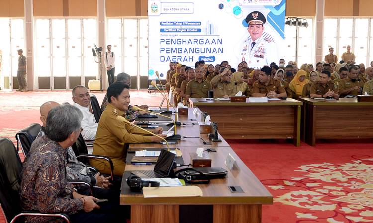 Masuk 12 Besar Penghargaan Pembangunan Daerah, Pj Gubernur Harap Jadi Pemicu Kualitas Pembangunan Sumut