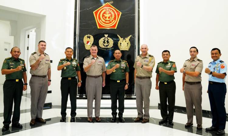Panglima TNI Terima Kunjungan Komandan Jenderal Angkatan Darat AS Wilayah Pasifik