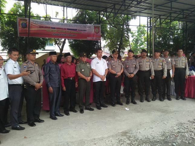 Asrama Polri Medan Tuntungan Deklarasi Lingkungan Bebas Narkoba