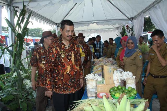 Tebing Tinggi Agri Market Dibuka, Gubsu Minta Pelaku Agribisnis Tingkatkan Kualitas