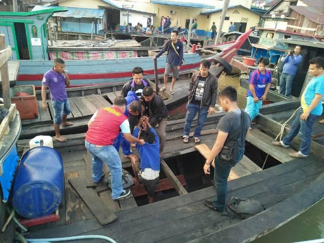 Polair Poldasu Kembali Tangkap Kapal Pembawa TKI Ilegal Menuju Malaysia