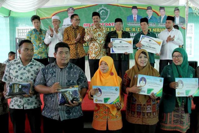 Dukung Pendidikan di Sumut, Gubsu Serahkan Bantuan CSR Bank Sumut Senilai Rp 434 Juta ke 88 Sekolah Al-Wasliyah
