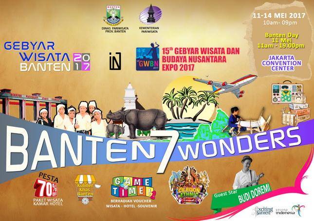 Banten 7 Wonders Siap Memikat Pengunjung GWBN 2017