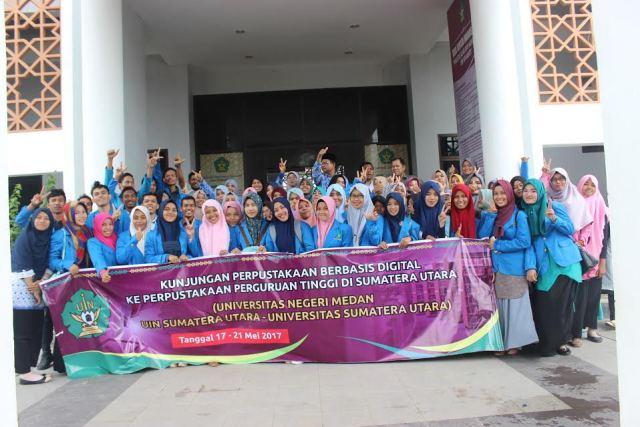 Mahasiswa Ilmu Perpustakaan UIN Ar-Raniry Kunjungi Sejumlah Perpustakaan di Sumut