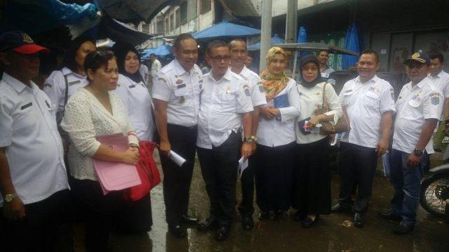 Sekda dan Tim Pengendali Inflasi Daerah Binjai Sidak Harga Sembako ke Pasar Tradisional