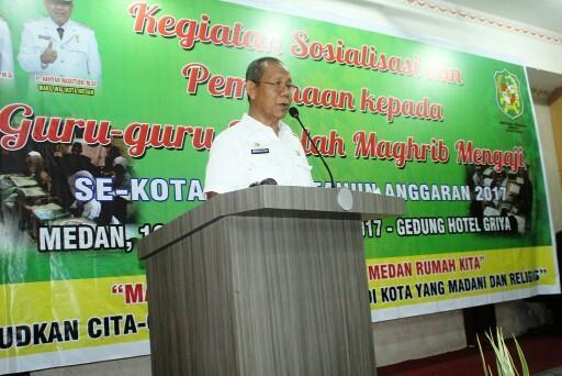 Pemko Medan Terus Marakkan Program Maghrib Mengaji