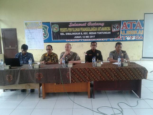 Warga Simalingkar B Deklarasikan Kampung Bebas Narkoba