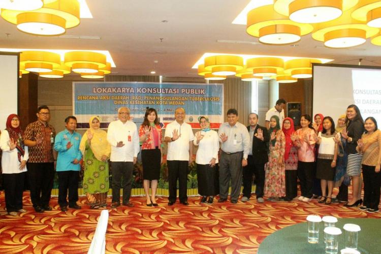 Walikota Medan Gandeng Stakeholder Kesehatan Tanggungan TB