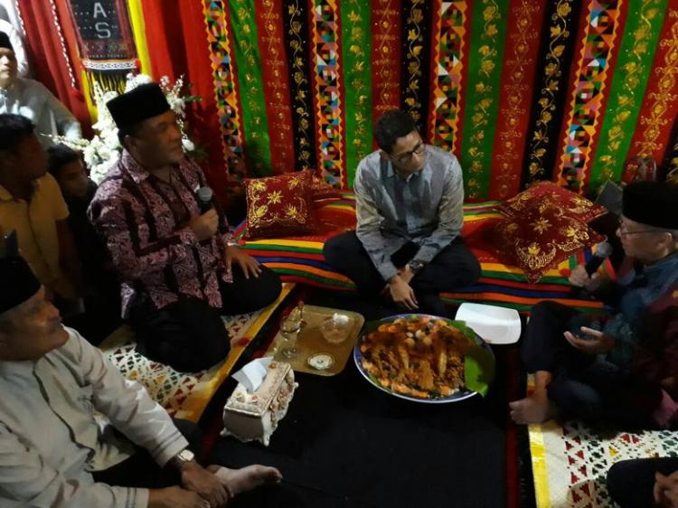 Wakil Gubernur DKI Terpilih Sandiaga S Uno Silaturahmi ke Medan