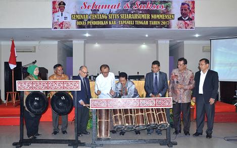 Disdik Kabupaten Tapteng Gelar Seminar Situs Sejarah Sumur Nommensen
