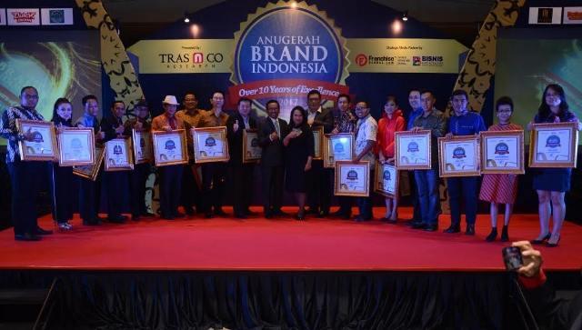 Eksis Lebih dari 10 Tahun, Merek Asli Indonesia Ini Diganjar Penghargaan Anugerah Brand Indonesia 2017