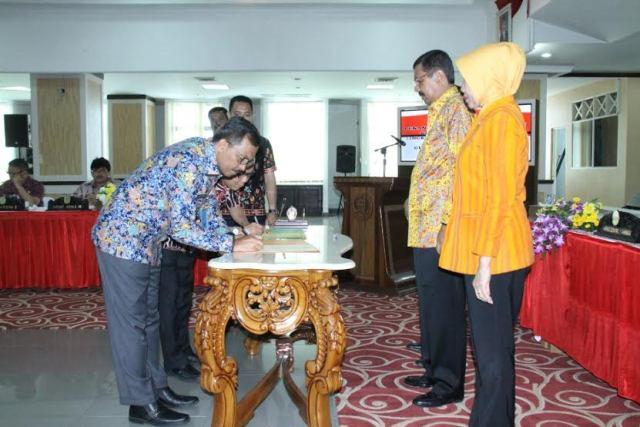 Tanda Tangani Kesepakatan dengan SKPD, Gubsu Minta Kinerja Pemprovsu Ditingkatkan