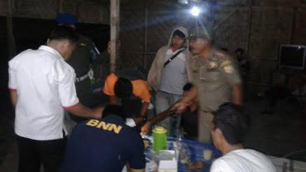 Kodim 0204/DS Ikut Razia Hiburan Malam di Sergai