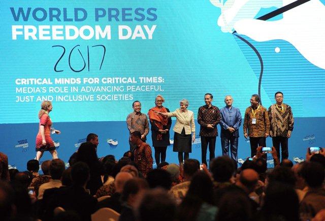 Presiden Jokowi: Mestinya Media Mainstream Luruskan Berita Hoax