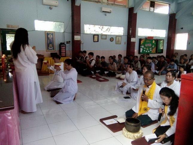 Polsek Delitua Gelar Pengamanan dan Monitoring Sembahyang Hari Raya Waisak